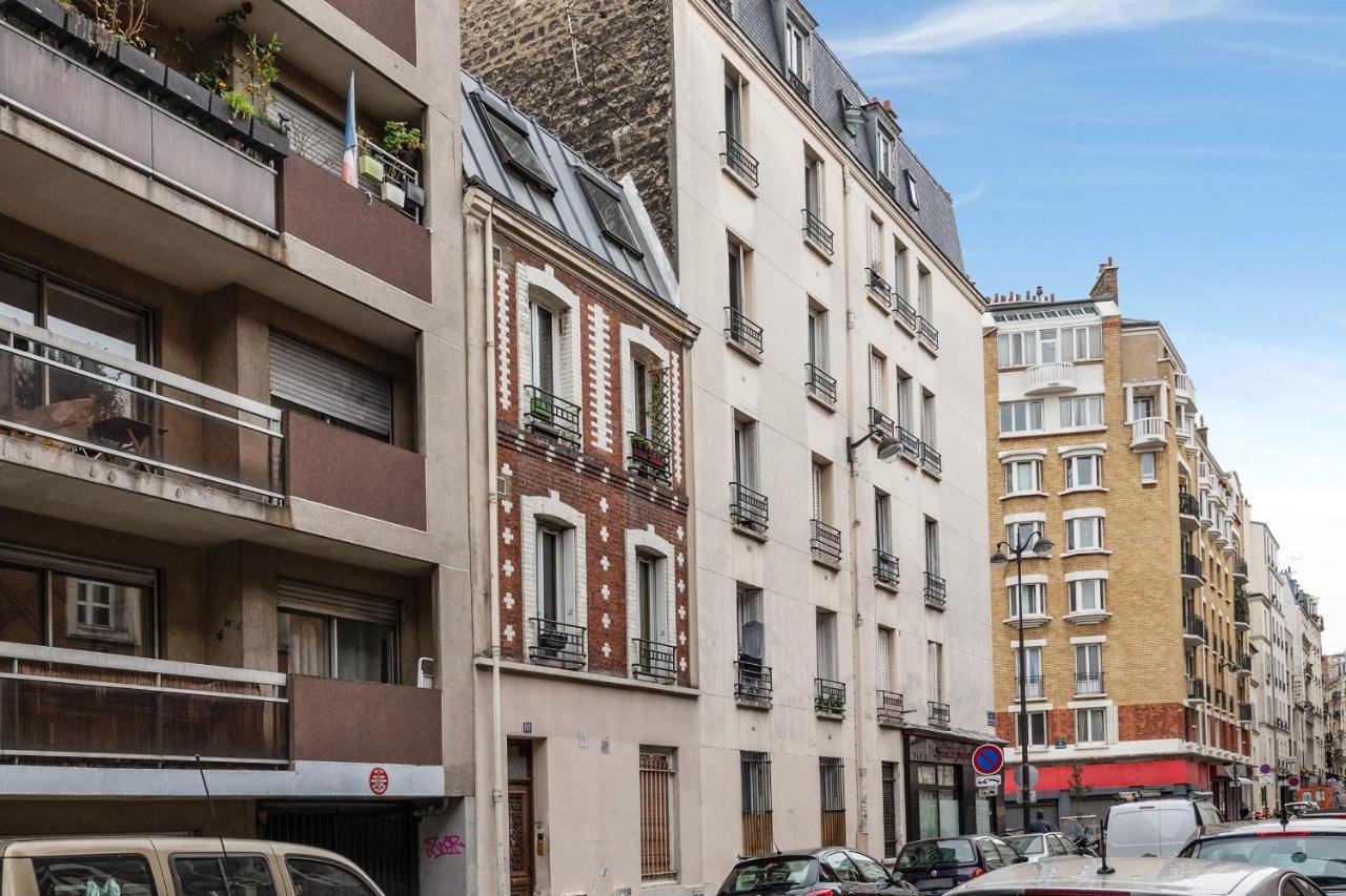 Apartmán Charming Industrial-Style Studio Just Nearby Montmartre In Paris - Welkeys Exteriér fotografie